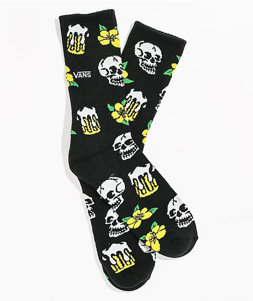 Vans Happy Trails Black Crew Socks | Mall of America®