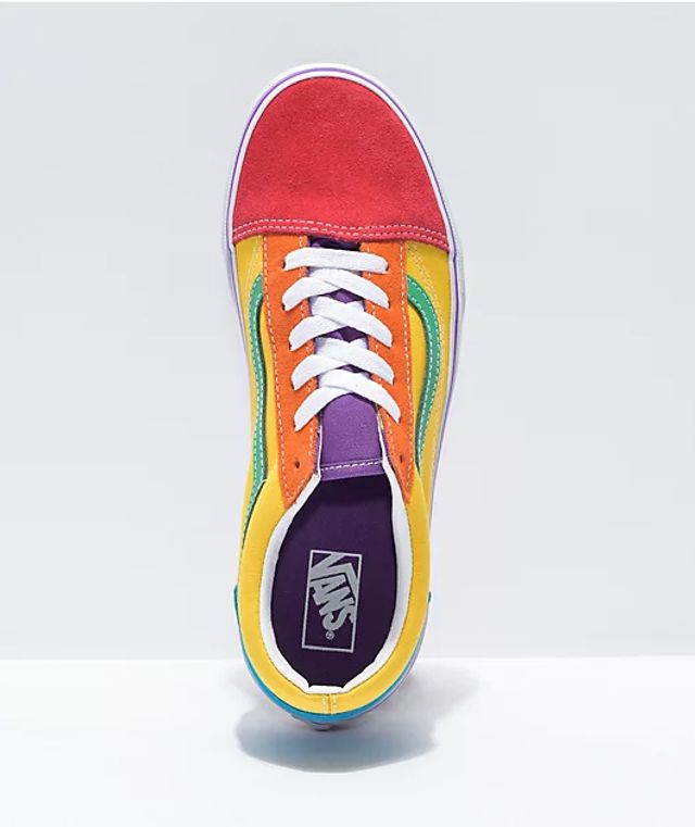 Vans old top skool arcobaleno