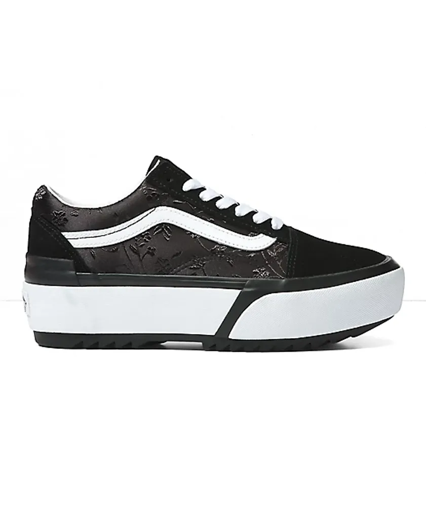 Satin old discount skool vans