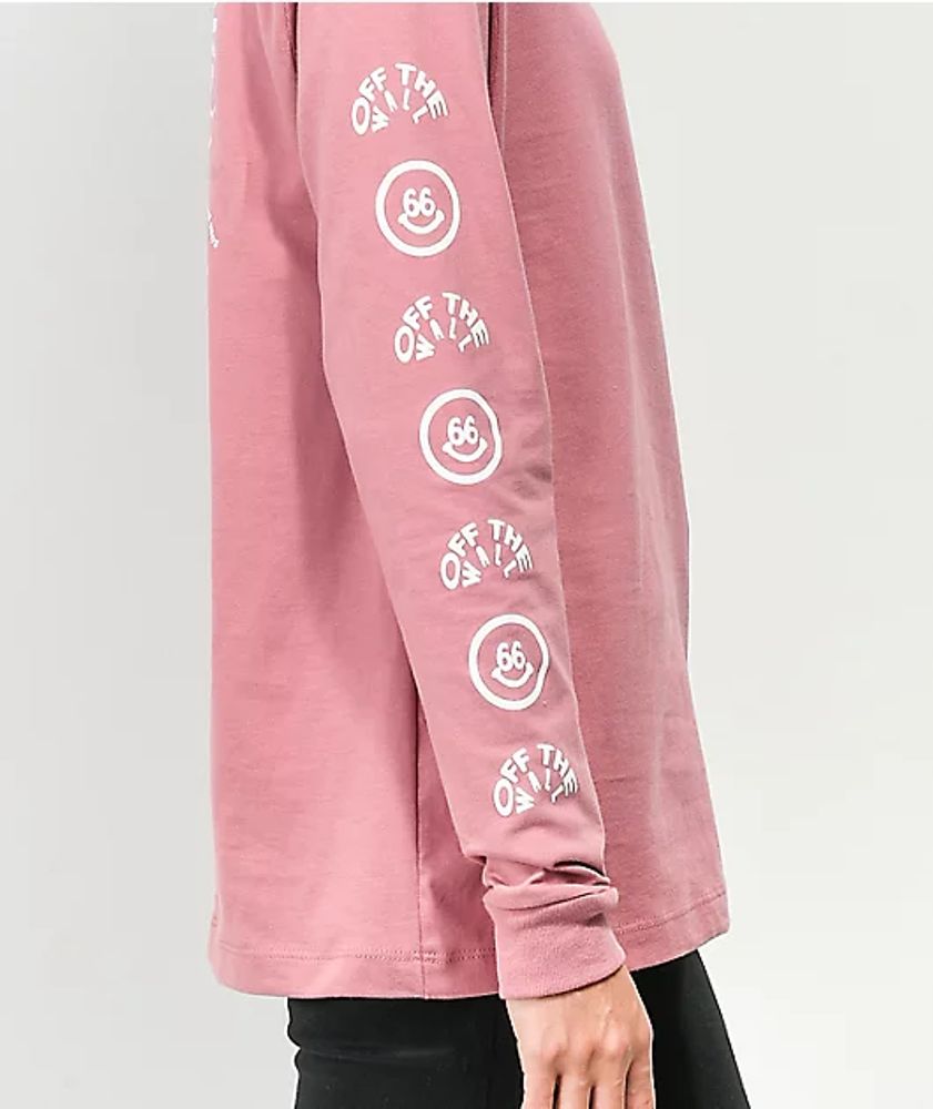 Vans Silent Mode Pink Long Sleeve T Shirt Mall of America