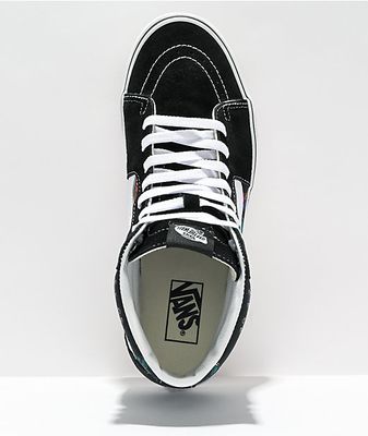 Vans Sk8-Hi Trippy Drip Black Skate Shoes | Mall of America®