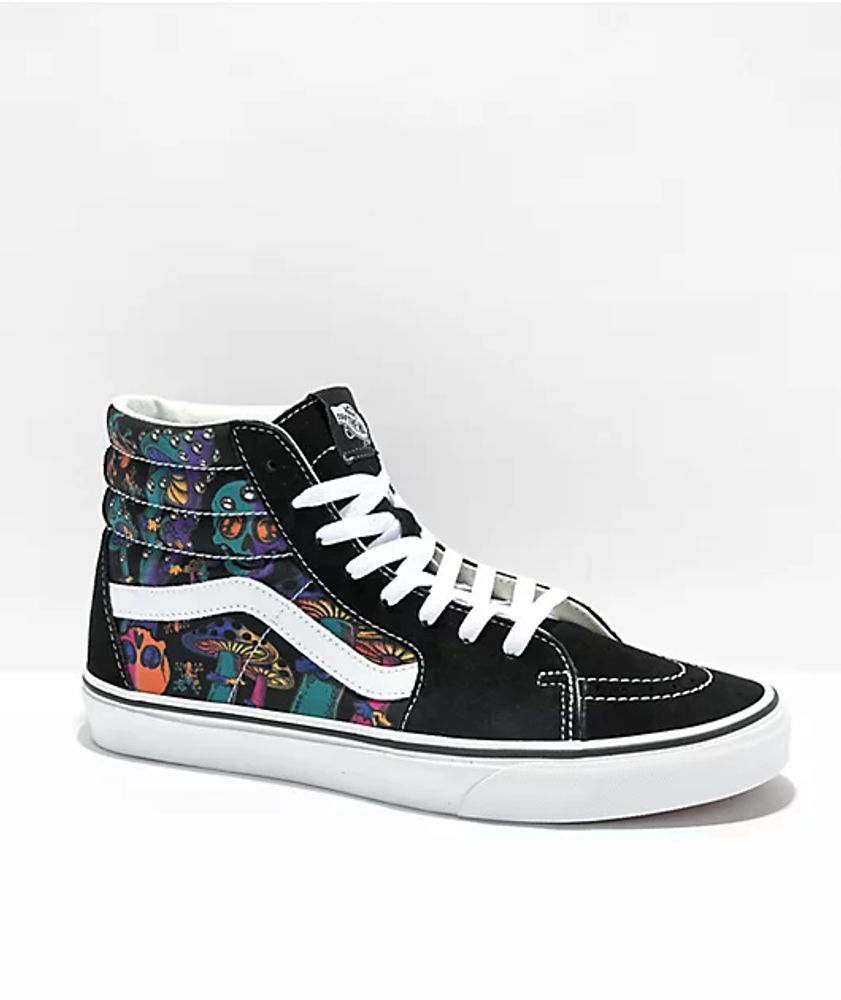 Vans Sk8-Hi Trippy Drip Black Skate Shoes | Mall of America®