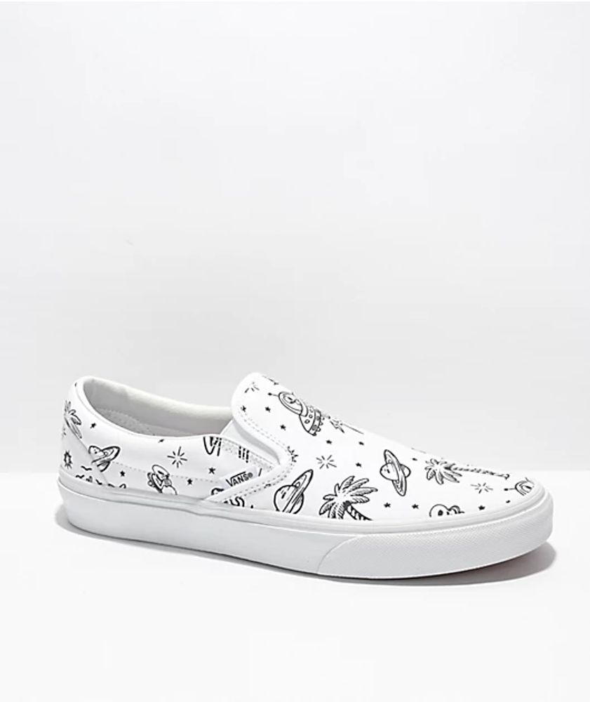Vans SlipOn Unidentified UPaint White Skate Shoes Mall of America®