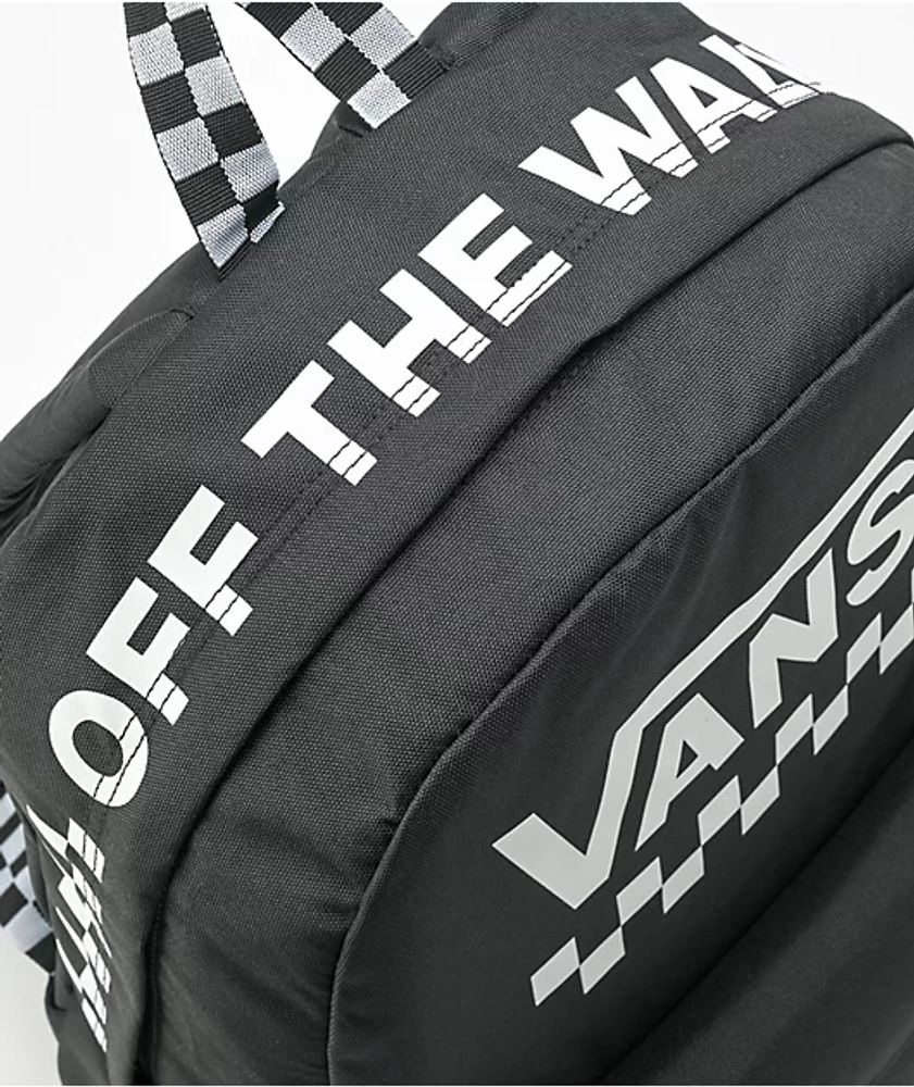 Vans Street Sport Realm Black Backpack Mall of America