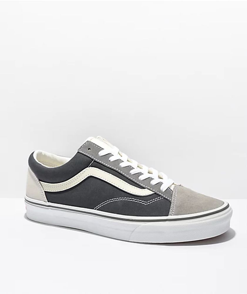 Vans Style 36 Drizzle Grey & White Skate Shoes | Mall of America®