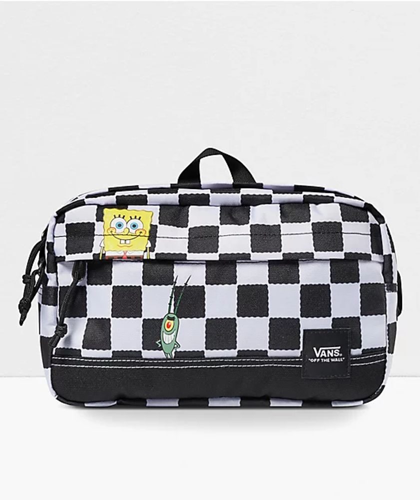 Vans x SpongeBob SquarePants Construct Black & White Checkerboard