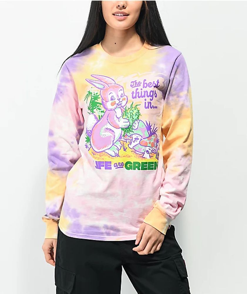 Your Highness Green Life Tie Dye Long Sleeve TShirt Bramalea City Centre