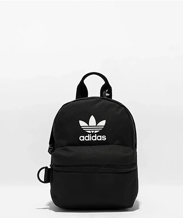 Adidas originals mini backpack in all black online