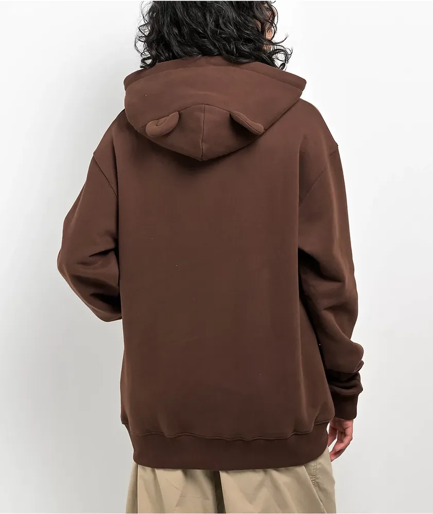 180TIDE Sea Otter Ears Brown Hoodie at CoolSprings Galleria in