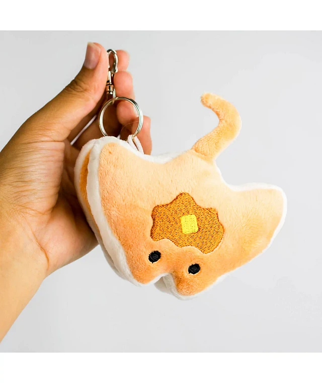 小物 Manta 180TIDE Stacks The Manta Ray Pancakes Plush Keychain at Hamilton