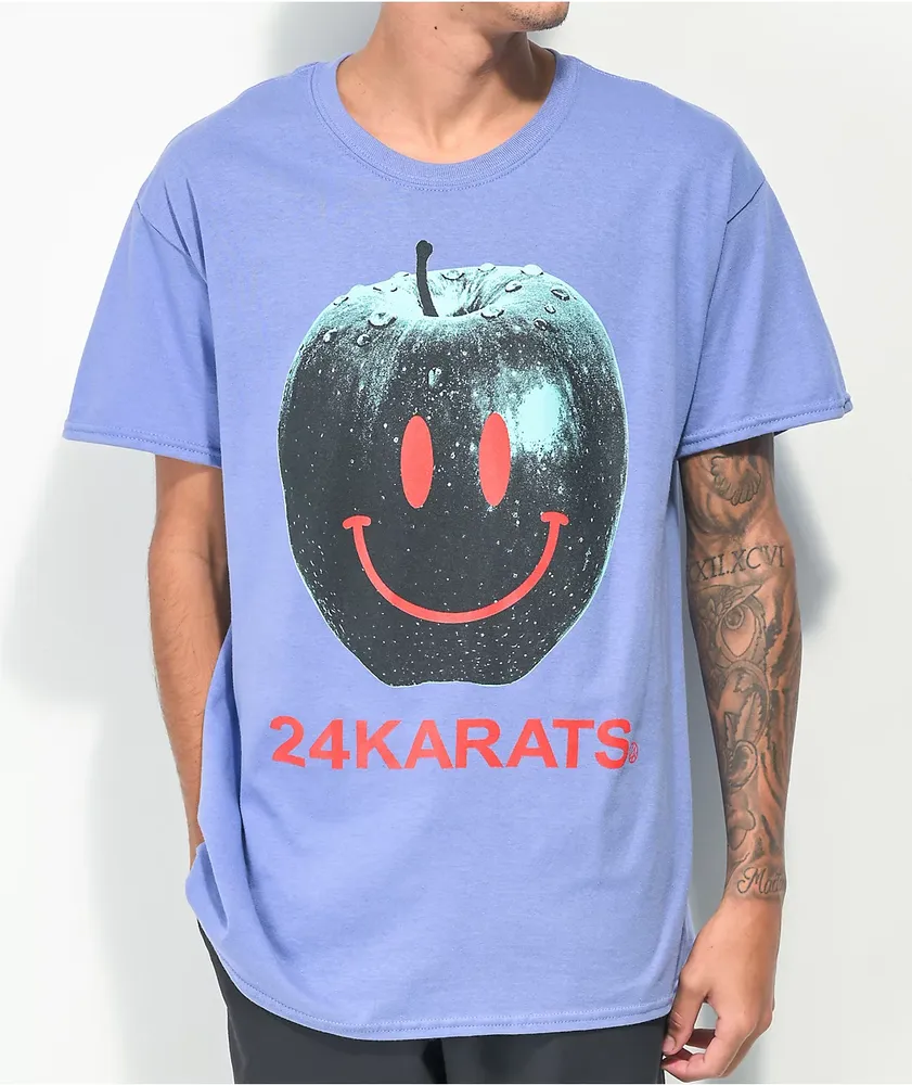 24Karats Happiness Lavender T-Shirt | Hamilton Place
