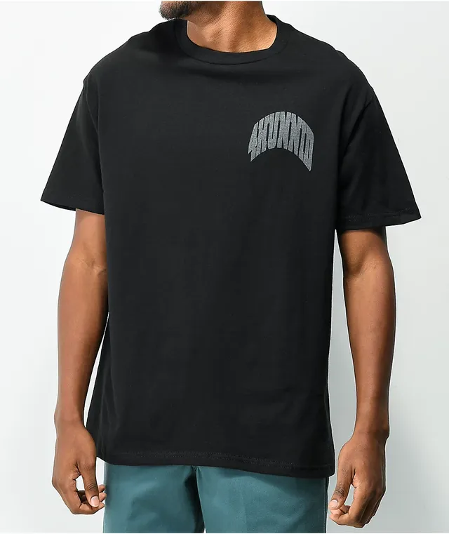 4Hunnid Curve Black T-Shirt | MainPlace Mall