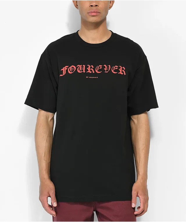 4Hunnid-Fourever-Black-T-Shirt