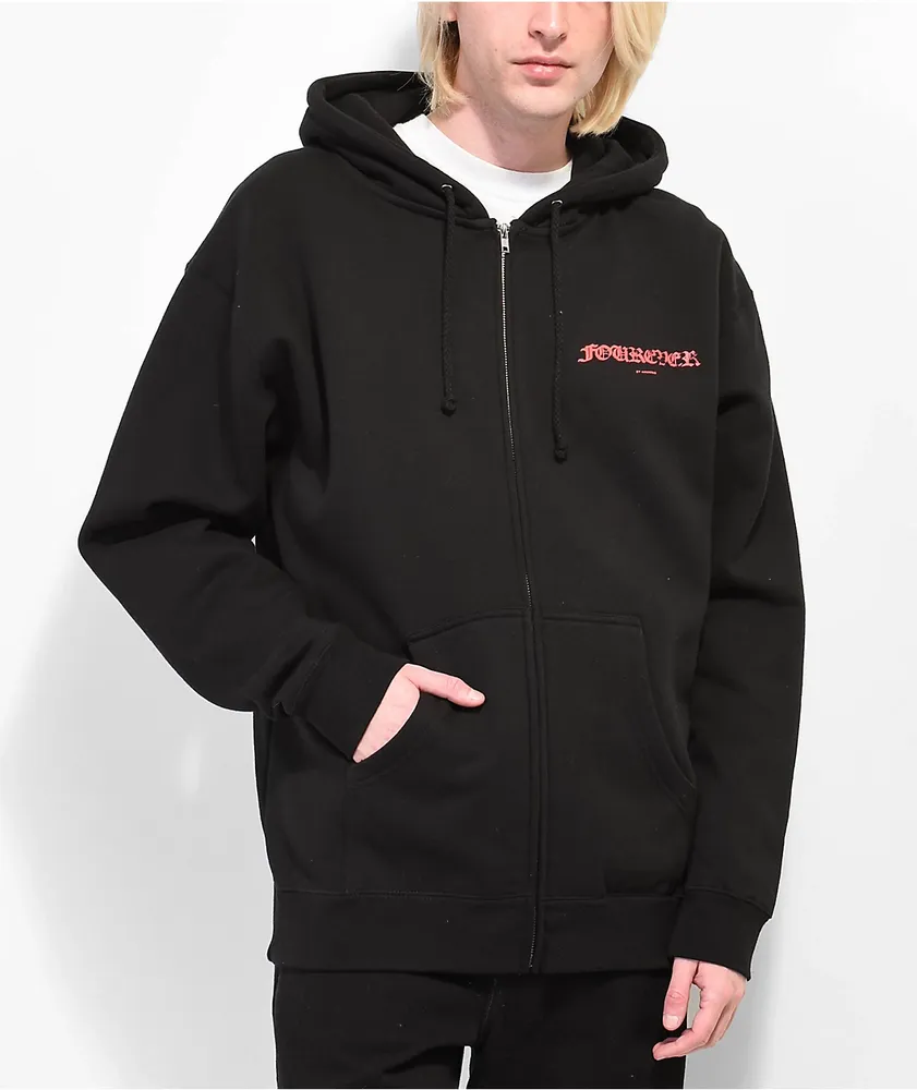 4hunnid sales black hoodie