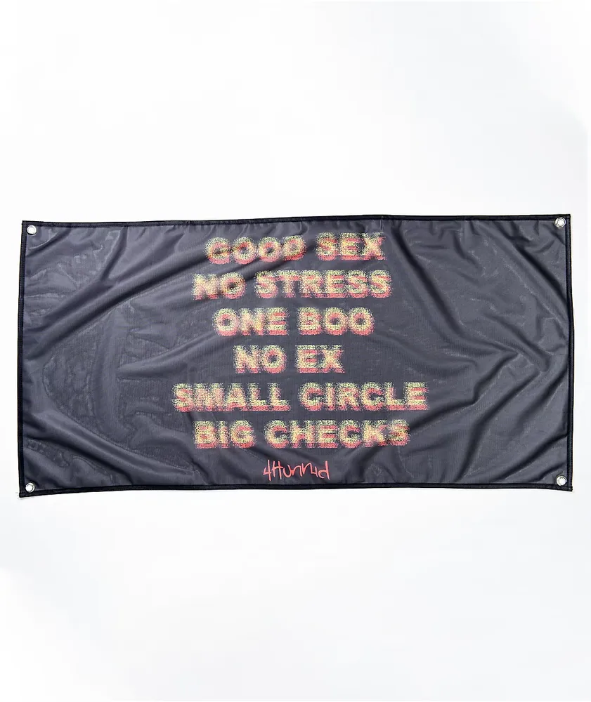 4hunnid good sex black hoodie store