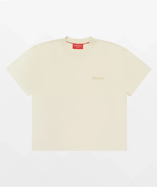 シャルボン/ PIGMENT DYE PRINT T-SHIRT