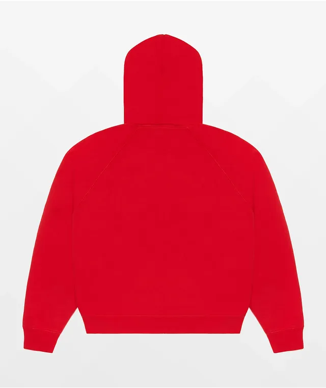 4hunnid hot sale red hoodie