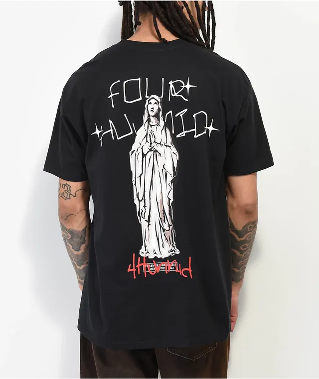 4Hunnid Maria Black T-Shirt | St. Laurent Shopping Centre