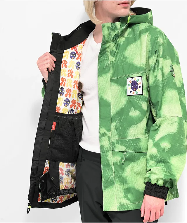 Forest green online snowboard jacket