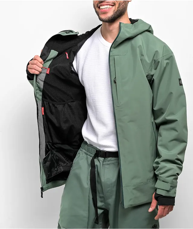 686 Forest Bailey Dojo Green 20K Snowboard Jacket | CoolSprings 