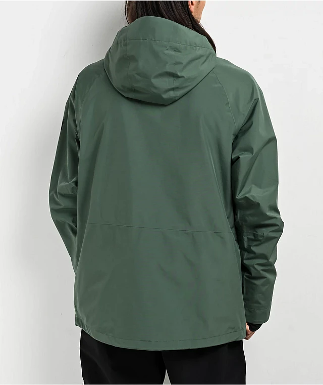 スノーボード green clothing heavy jacket M 686 Gore-Tex Core Shell Cypress Green Snowboard Jacket