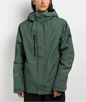 Volcom x Dustbox Feel Too Good Gore-Tex Green Windbreaker Jacket