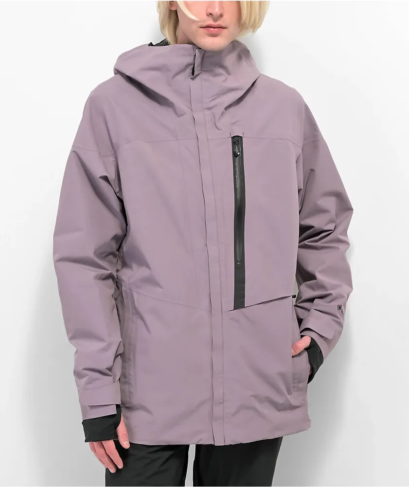 686 Gore Tex GT Shell Purple Snowboard Jacket Hamilton Place