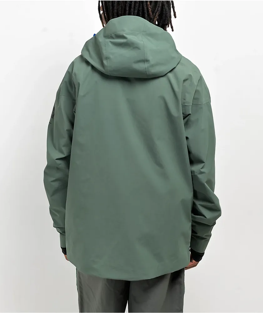 686 Gore-Tex Hydrastash Sync Green Snowboard Jacket at Hamilton