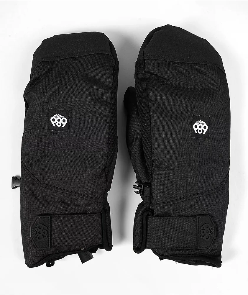 Black deals snowboard mittens