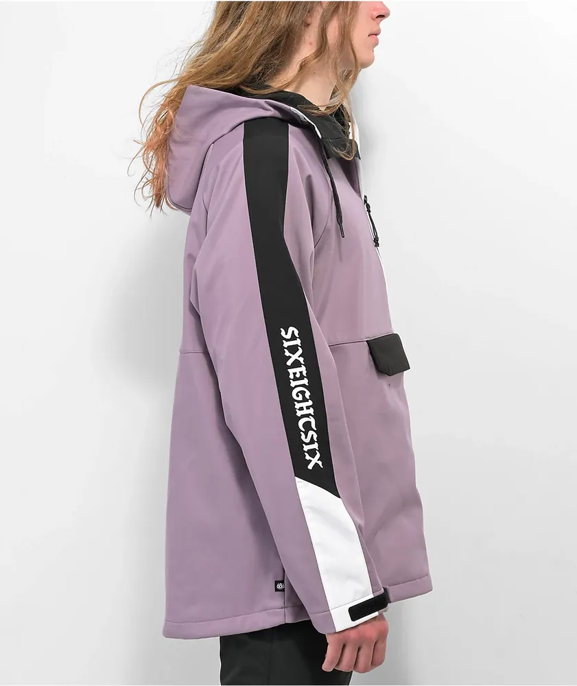 Lavender top snowboard jacket