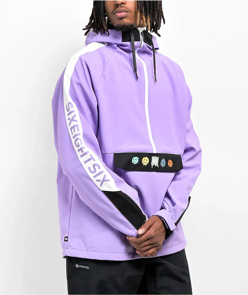 686 pullover snowboard jacket discount