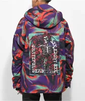 Compare 686 x Grateful Dead Renewal Purple Tie-Dye Anorak