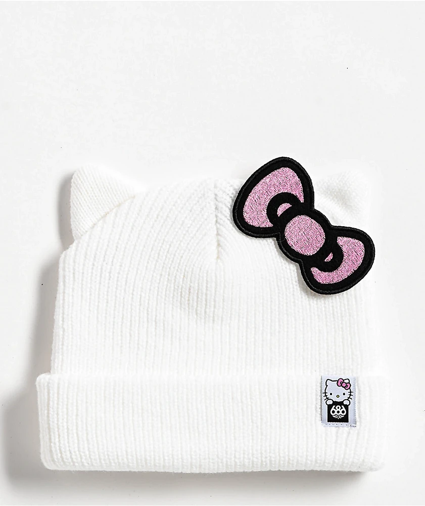Black hello kitty beanie