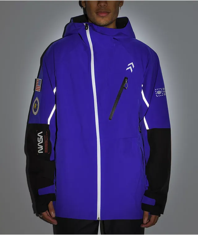 686 x NASA Exploration Blue Snowboard Jacket Hamilton Place