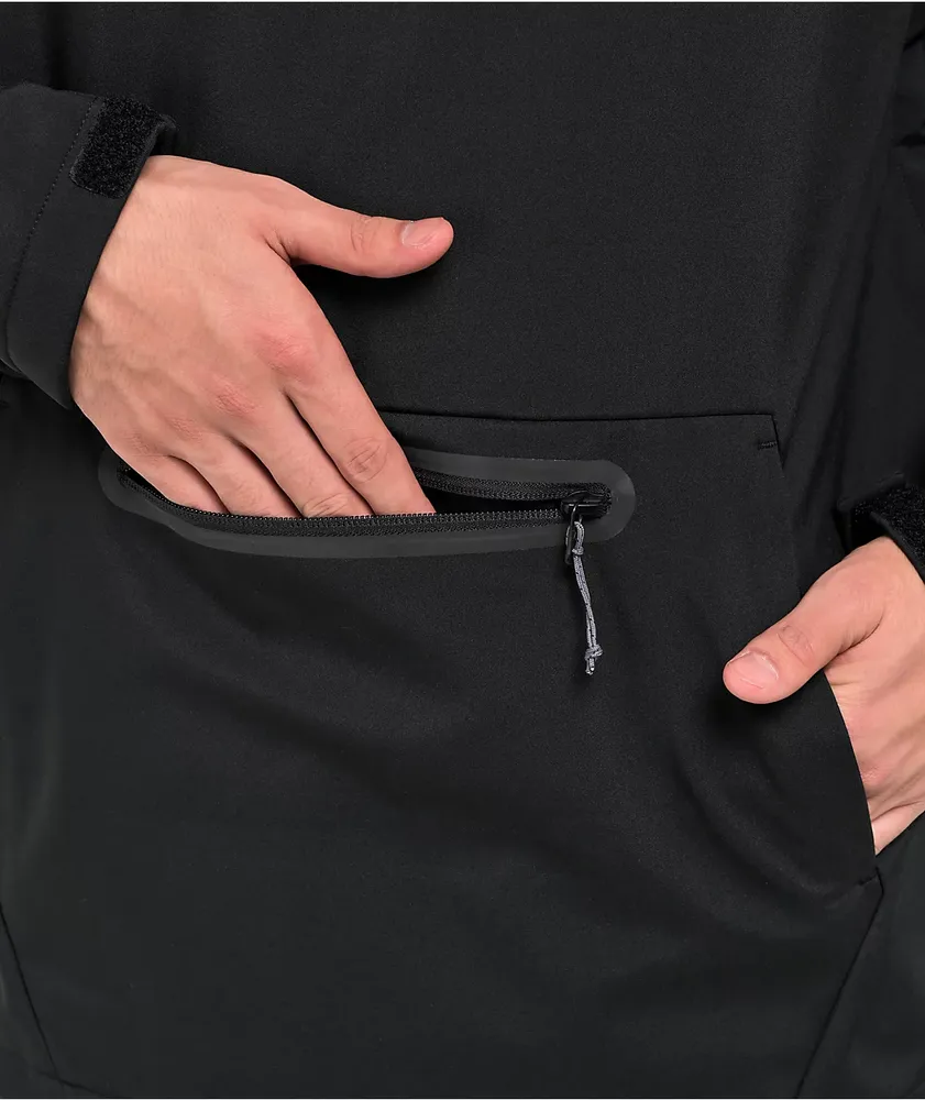 686 x Samborghini Black 10K Waterproof Snowboard Hoodie | Liberty