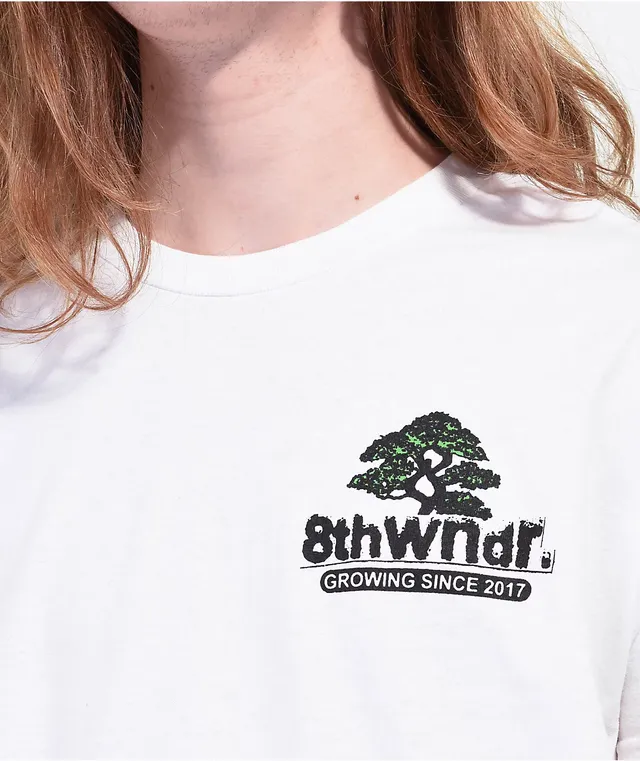 8THWNDR Bonsai Tree White T-Shirt at CoolSprings Galleria in