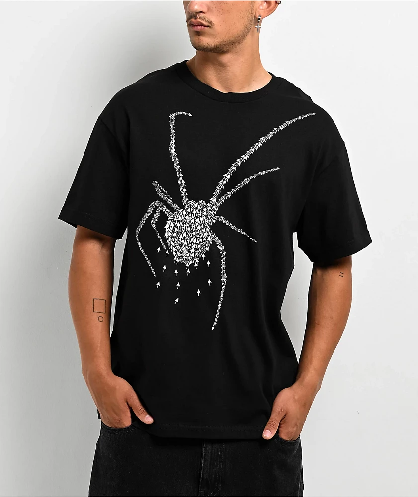 8THWNDR Spider Cursor Black T-Shirt | Arden Fair