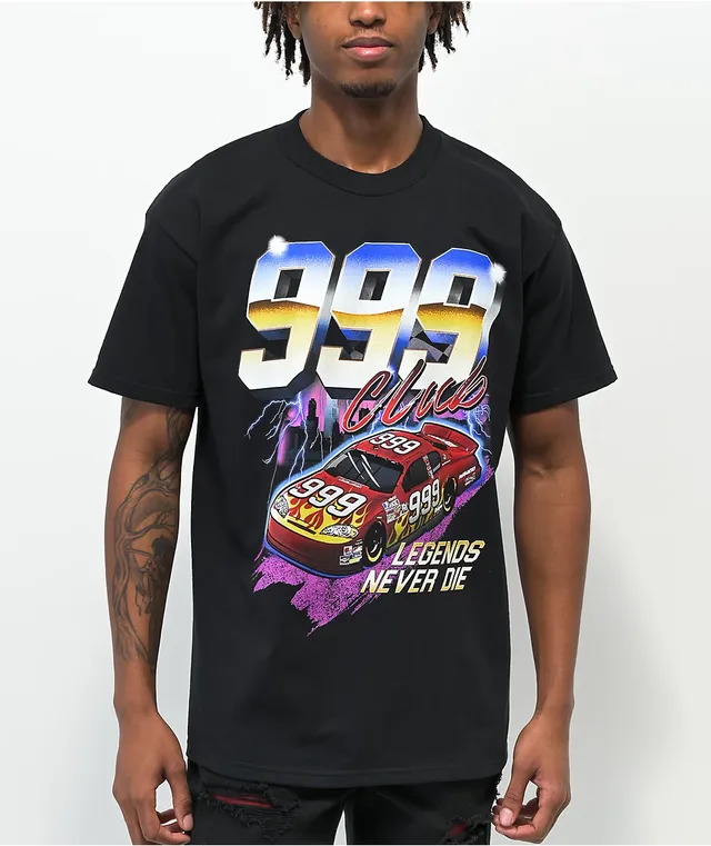 999 Club by Juice WRLD Skull Garden Black T-Shirt | Arden Fair