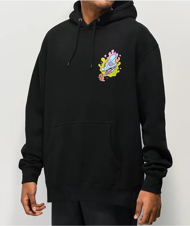 A Lab Chameleon Black Hoodie