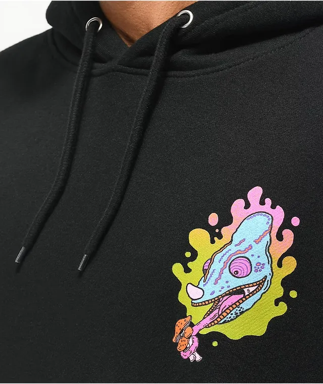 A lab chameleon top black hoodie