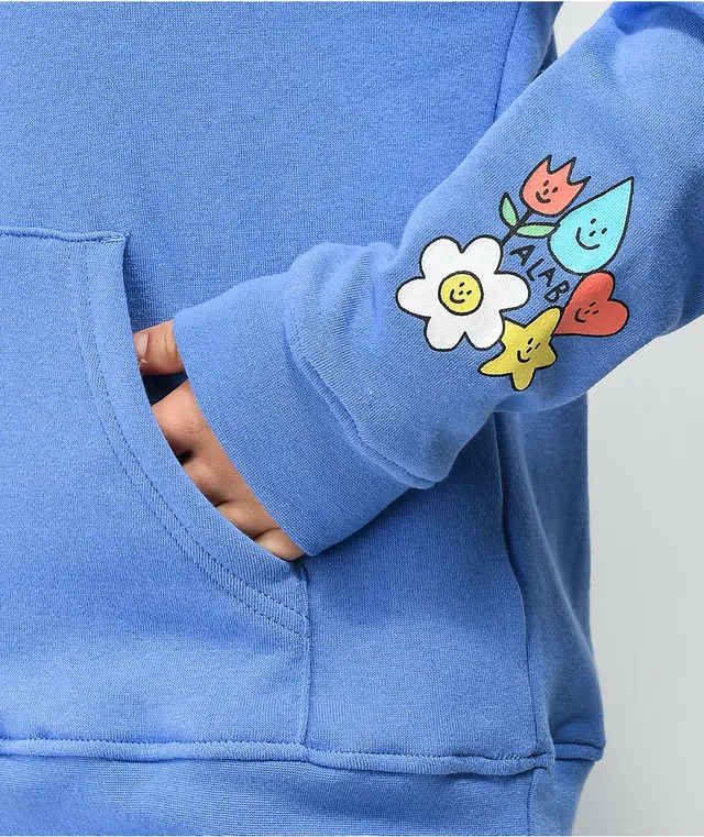Periwinkle hoodie top