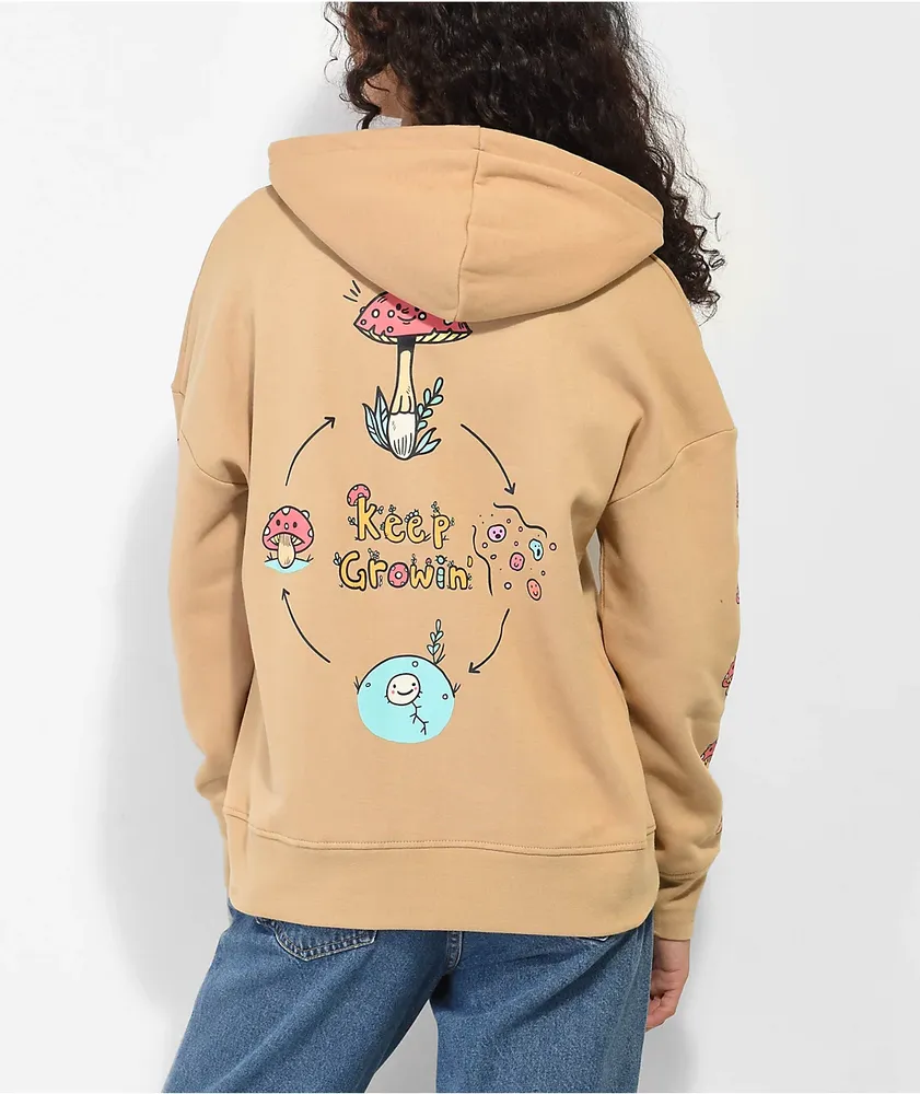 A Lab Freela Keep Growin Brown Hoodie CoolSprings Galleria