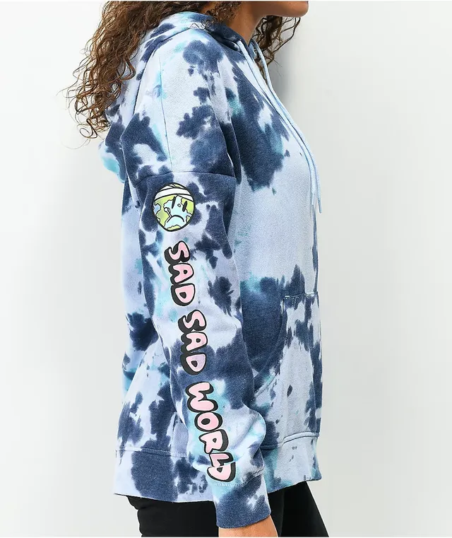 A Lab Freela Sad World Blue Tie Dye Hoodie CoolSprings Galleria