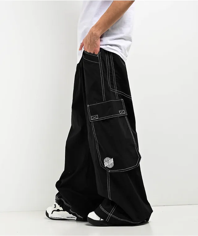 Microsuede cargo discount pants