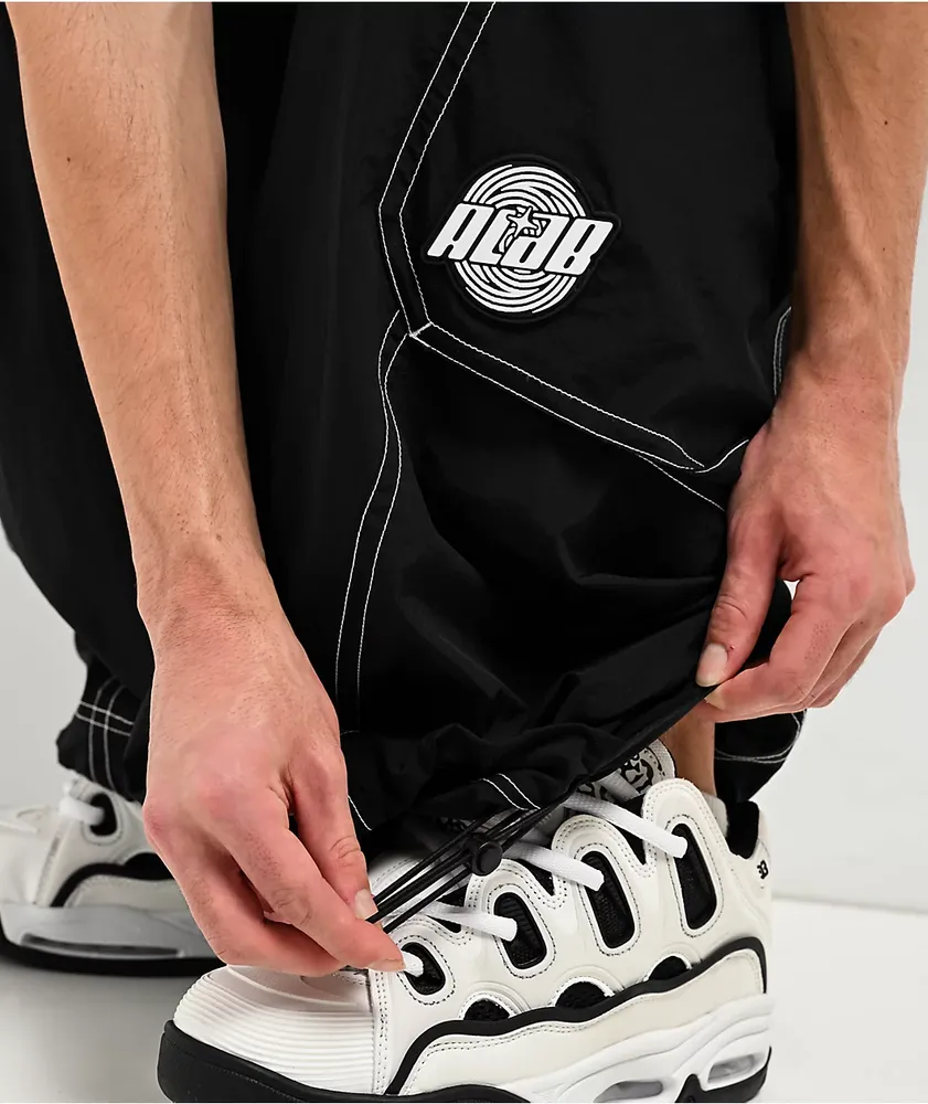 A.LAB A-Lab Giga Rave Black Cargo Nylon Pants | Coquitlam Centre