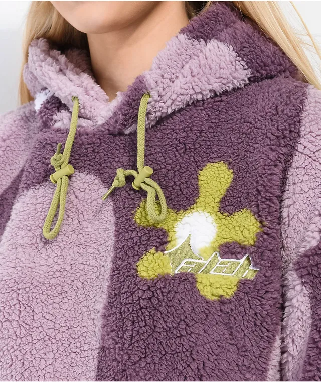Purple tech fleece best sale hoodie