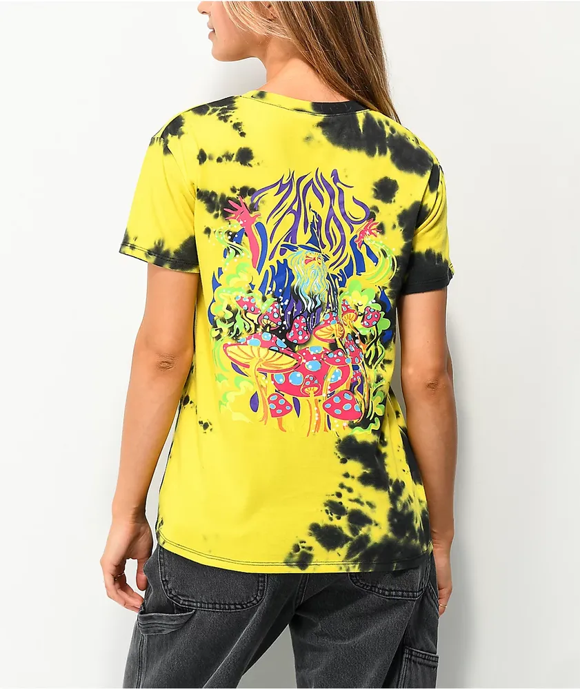 A Lab Rainen Wizard Yellow Tie Dye T Shirt Hamilton Place