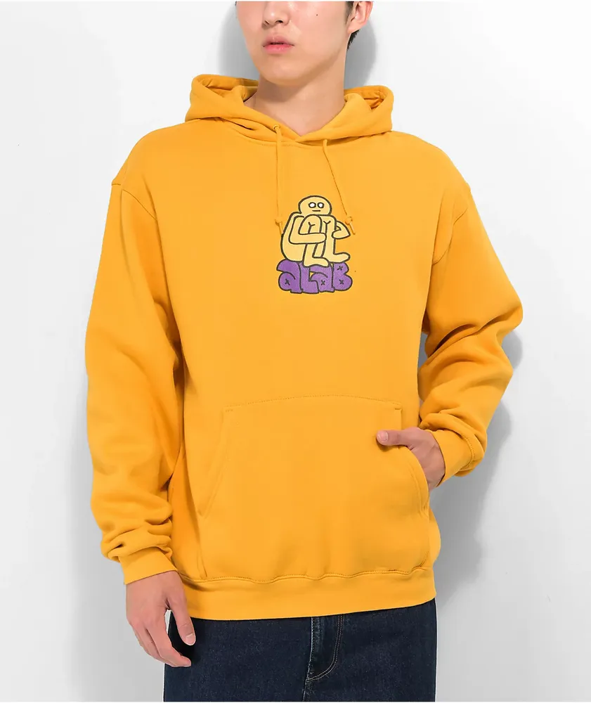 A Lab Scared Beimar Gold Hoodie Hamilton Place