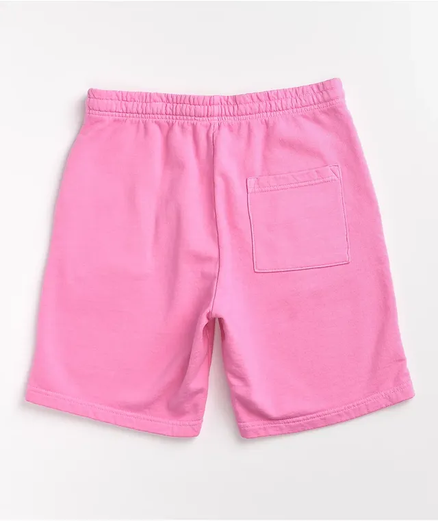 Pink sweatshorts deals