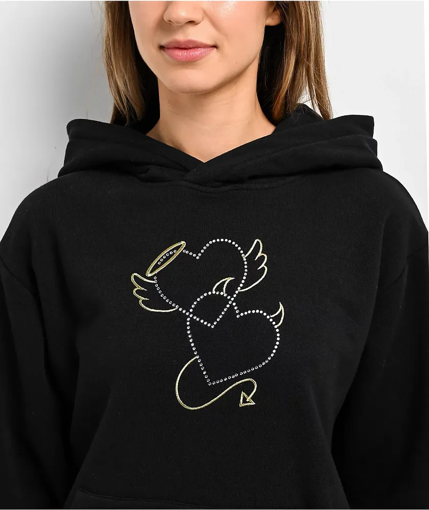 A Lab Tomo Rhinestone Black hoodie Mall of America